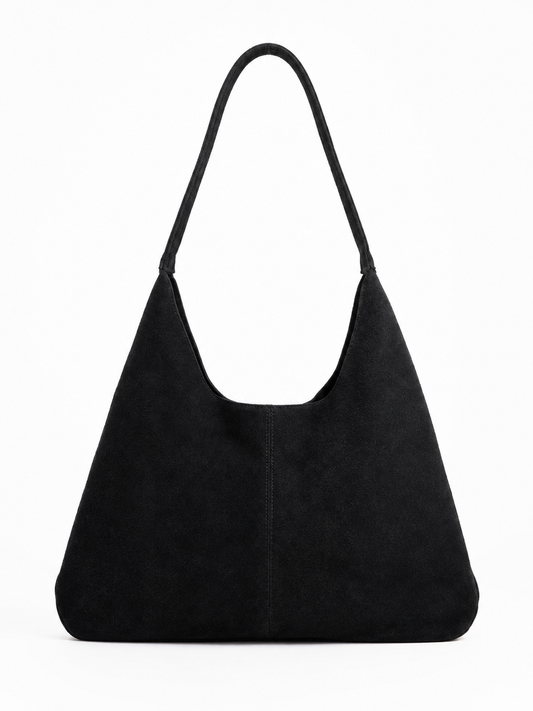 BOLSA GAMUZA NEGRO