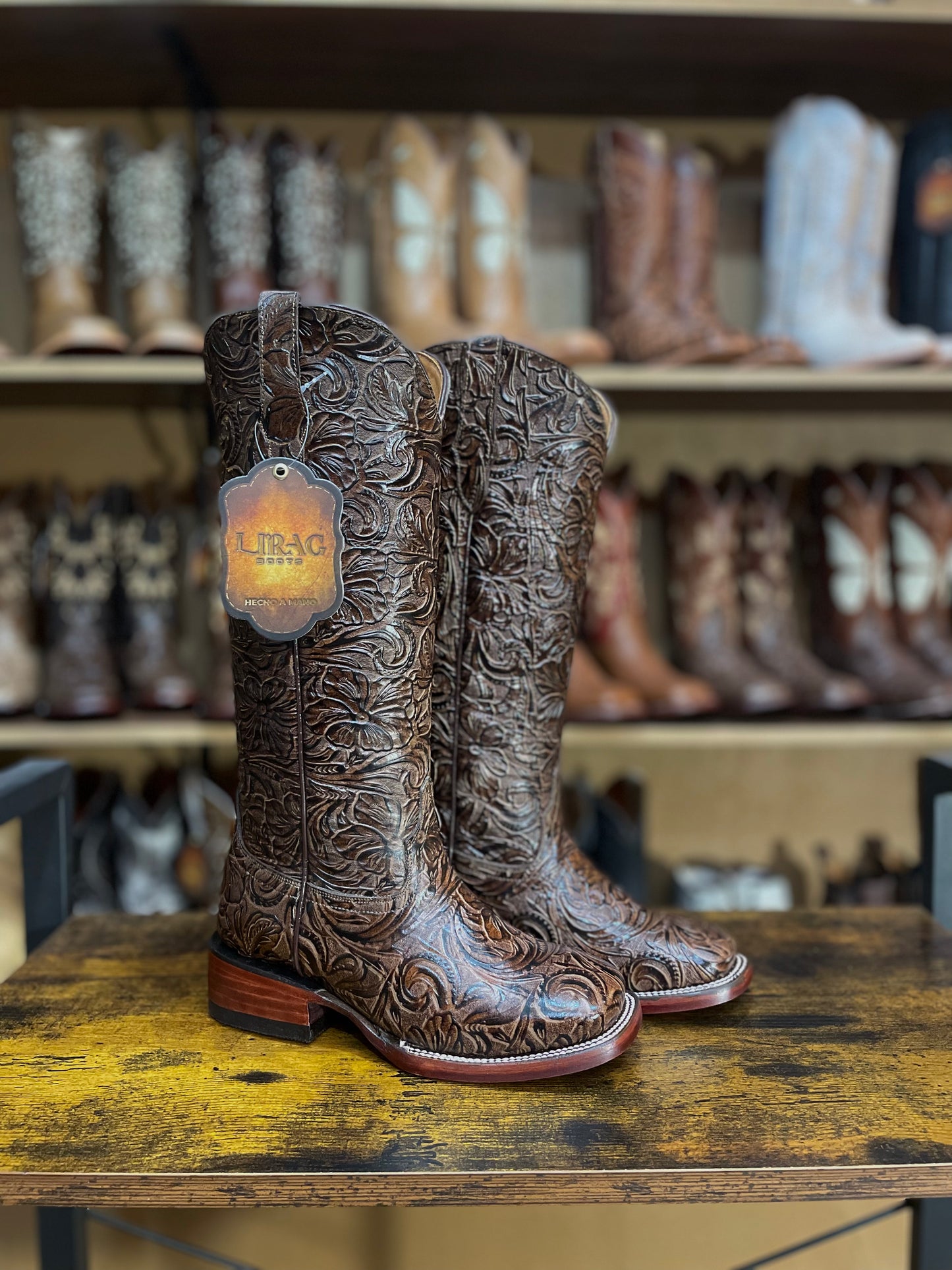 FULL CINCELADA CHOCOLATE MEDIANA